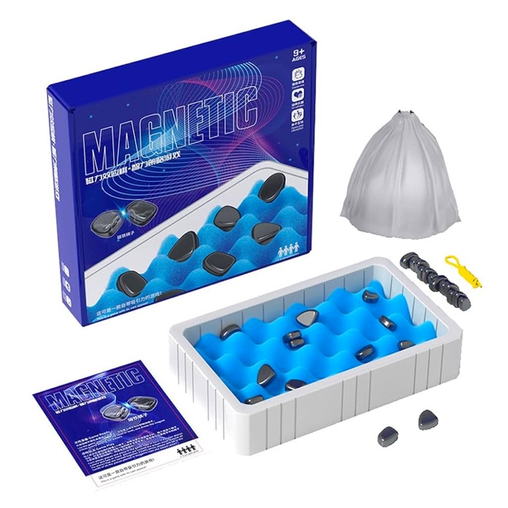 Magnetiskt Schackspel - Brädspel med magneter